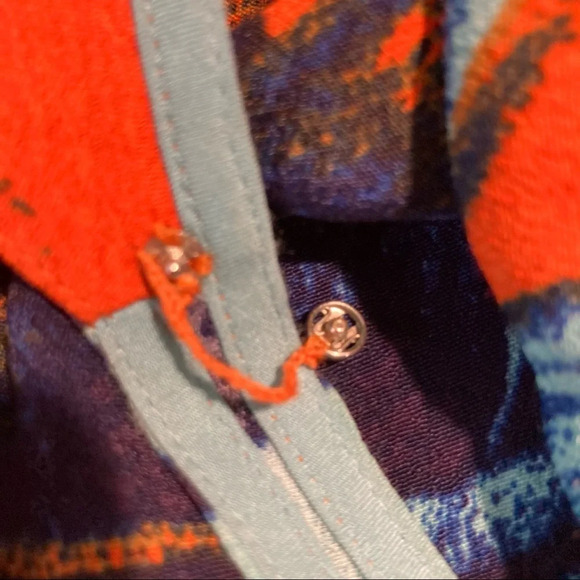 MAEVE Sz 0 High Low  Hemline Oversized Flowy Colourful Dress - Picture 8 of 12